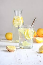 body cleansing lemon ginger water