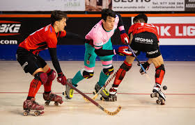 Montreux, taça das nações de hóquei em patins, jogo entre a selecção nacional de portugal e a selecção nacional da holanda. L Ehca Proposa Jugar La Lliga Europea A Luso Portugal A C Barcelona Lliga Europea L Esportiu De Catalunya