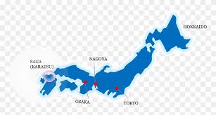 Map of osaka (tottori region / japan), satellite view: Map Of Japan Basic Map Of Japan Hd Png Download 800x390 6382035 Pngfind