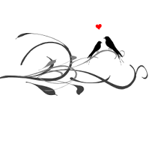 Free sketch vector personal use. Love Birds On A Branch Black And Grey Svg Vector Love Birds On A Branch Black And Grey Clip Art Svg Clipart