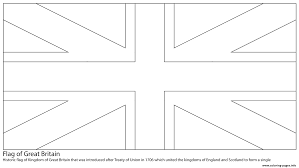Sherlock holms and doctor watson united kingdom. Kingdom Of Great Britain Flag United Kingdoms Coloring Pages Printable