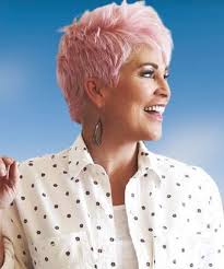 Older women with pink hair. Hairstyles For Women Over 60 Suitable For All Face Types In 2021 2022