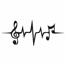 Music Heart Beat Electrocardiogram Decal For The Music Lovers Out There By Happycraftin On Etsy Music Tattoos Music Heart Heartbeat Tattoo