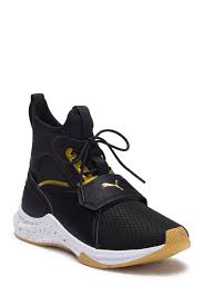 Black And Gold Tennis Shoes Womens Puma Phenom Gold Sneaker Hautelook Dress Shoes Womens Autumn Shoes Women Gold Sneakers