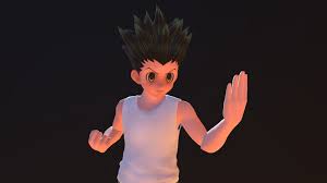 Gon Freecss From Jump Force By Mokhtar Saber In 2020 3d Model Tinkerbell Sabre