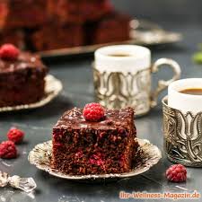 Schnell, saftig und ganz einfach: Einfacher Low Carb Schoko Himbeer Kuchen Rezept Ohne Zucker
