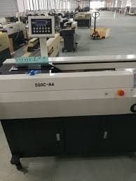 S60c A4 Perfect Book Binding Machine Waiting For Testing Book Binding Machine Binding Machines Book Binding