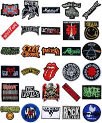 Music Songs Heavy Metal Punk Rock Band Logo L W T Shirts Iron On Patches Unbranded Rock Band Logos Band Logos Punk Rock Bands