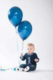 First birthday decoration ideas for baby boy at home. We Love This Look For A Baby Boy First Birthday Photo Shoot Navy Blue Shirt With Preppy Collar An Boy Birthday Pictures Baby Photoshoot Boy Baby Boy Birthday