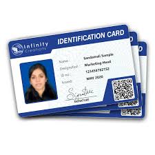Identifier, a symbol which uniquely identifies an object or record. Pvc Id Cards Infinity Creations