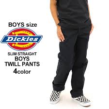 Dickies Boys Underwear Child Boys Underwear Pants Chino Pants Work Pants Khaki Beige Black Black American Casual Of The Dickies Dickies Boys Kids
