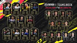 Beyond that, the new team of the week has little to offer that is exciting. Fifa 20 Team Of The Week 38 Totw 38 Fifplay