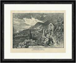 The Magdalene Hill near Bolzano Püttner South Tyrol Alps Village Facsimile  _ E 2