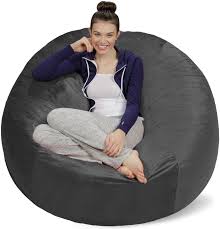 Top 10 Best Giant Bean Bag Chairs Reviews In 2020 Bean Bag Chair Cool Bean Bags Bean Bag Sofa