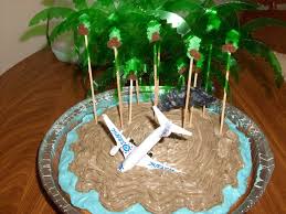 Lost Series Finale Party Island Plane Crash Smoke Monster Cake I Feel Lost Monster Cake Lost Without You