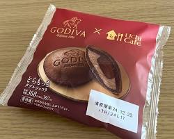 Uchi Café×GODIVA どらもっち ダブルショコラの画像