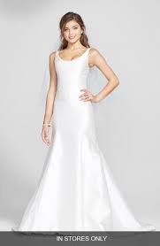 Heidi Elnora Elle Hemingway Silk Dupioni Trumpet Dress In Stores Only Wedding Dress Styles Nordstrom Wedding Dresses Dresses