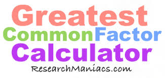 Greatest Common Factor Calculator