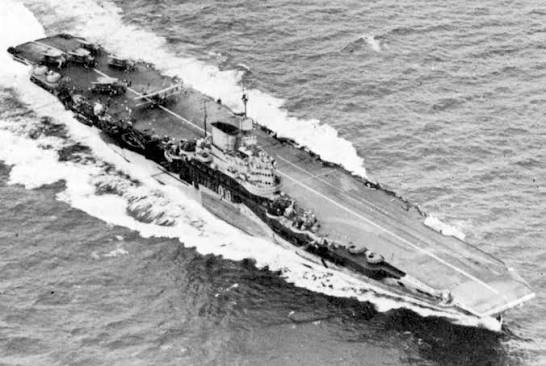 HMS Formidable, British fleet aircraft carrier, WW2