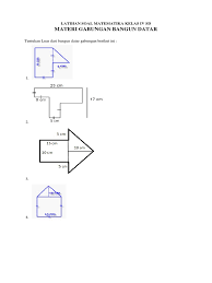 Berikut ini adalah soal latihan bangun ruang kelas 6 sd, berikut jawaban dan pembahasannya untuk dapat dipelajari agar lebih mudah dipahami. Contoh Soal Bangun Ruang Gabungan Dan Jawabannya Kelas 6 Berbagai Ruang