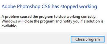 Eraser tool has stopped working in photoshop cs4. Cara Mengatasi Photoshop Has Stopped Working Pada Semua Versi