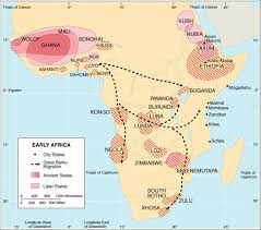 Ancient African Kingdoms Africa African Empires Africa Map African History