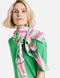 Looking for a good deal on floral shawl pattern? Scarf With A Floral Pattern In Multicolor Gerry Weber