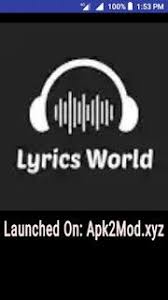 Lyricall World All Songs Lyrics Apk Download Apk2mod In 2020 All Songs Saved Lyrics Lyrics