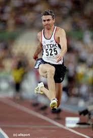 Jonathan Edwards Triple Jump Record Holder Track And Field Athlete Triple Jump Track And Field