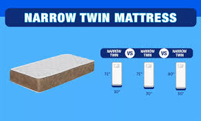 While twin beds may not have the impact of its larger counterparts, with the right bedframes, footboards, and headboards, a twin bed can be a functional and stunning addition to any room. Narrow Twin Mattress All Sizes Of Narrow Twin Available Usa Made
