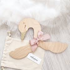 Valentina The Swan Wood Hanger Woodworking For Kids Wood Hangers Kids Hangers
