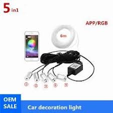68 Indirim 6m Rgb Ortam Fiber Optik Atmosfer Lambalari Araba Ic Ortam Isigi Dekoratif Pano Kapi Uzaktan Kumandasi Veya App Kontrolu 2020 Bluetooth Araba Lamba