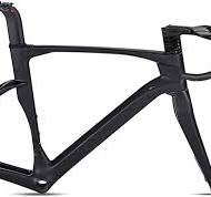 HIMALO Carbonio Telaio per Bici da Corsa 700C Telaio da Corsa 43.5/46/48/50/52/54CM Freno A Disco Telaio A Vento Rotto ASSE Passante ...