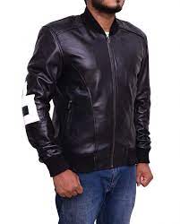 8 Ball Men S Bomber Black Leather Jacket Top Celebs Jackets Leather Jacket Jackets Black Leather Jacket