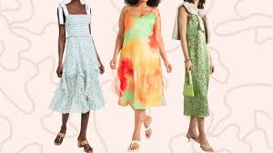 Hoco dresses dance dresses dress outfits fashion dresses dress up formal dresses wedding dresses banquet dresses lulu's dresses. 37 Summer Wedding Guest Dresses For Beach Bbq And More Ceremonies In 2021 Glamour