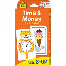 To create your flash cards: Time Money Flash Cards Make Learning Essential Skills Fun School Zone