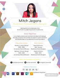 Any resume template word you pick is a wise examination of your professional and personal experiences designed to maximize the impact and highlight your best traits. Free Creative Resume Templates In Microsoft Word Doc Template Net