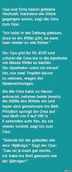 Die feier zur goldenen hochzeit ist eines der größten und schönsten ereignisse eines ehepaares. Opa Und Oma Haben Goldene Hochzeit Lustige Bilder Spruche Witze Echt Lustig