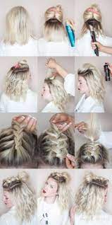 Pin By Lexie Missnightmare On My Style Hair Hair Styles Short Hair Styles Braids For Short Hair