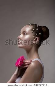 Flower brown tan Stock Images