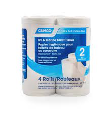 Rv enthusiasts russ and tina demaris say they've found that most conventional toilet paper is perfectly fine for rv use. Camco 40271 Rv Marine Toilet Tissue 2 Ply 32 Pack Walmart Canada