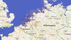 Voici ce que ça donnera : Flandre Et Danemark Rayes De La Carte Avec Une Montee Du Niveau Des Eaux De 50