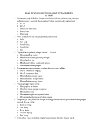 Di bawah ini yang merupakan pelaksanaan dari kekuasaan federatif menurut tokoh john locke adalah …. Soal Xii Tphp Teknologi Pengolahan Hewani