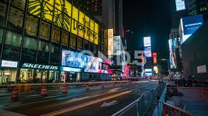 Time Lapse Of Times Square New York City Stock Footage Ad Times Square Time Lapse Times Square Times Square New York New York City
