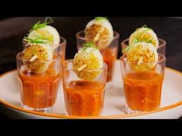 Gobble Tomato Soup Shots And Cheese Toasties Youtube Soup Shots Indian Food Recipes Vegetarian Food