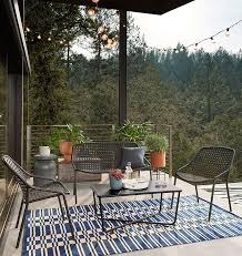 Even if you have a small balcony, deck, or patio, you can still have a beautiful arrangement of patio furniture. Small Space Friendly Outdoor Furniture Jojotastic