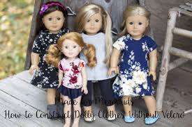 Make some fashionable fall outfits out of socks to keep your doll looking fab! How To Construct Dolly Patterns Without Velcro