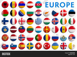 World map with countries names and . All Europe Countries Image Photo Free Trial Bigstock