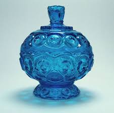 Rezultat slika za blue glass dishes vintage