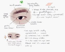 You already know that your eye shape is totally different from your best friend's, so why wear your. Bts Eyes Analysis Army S Amino